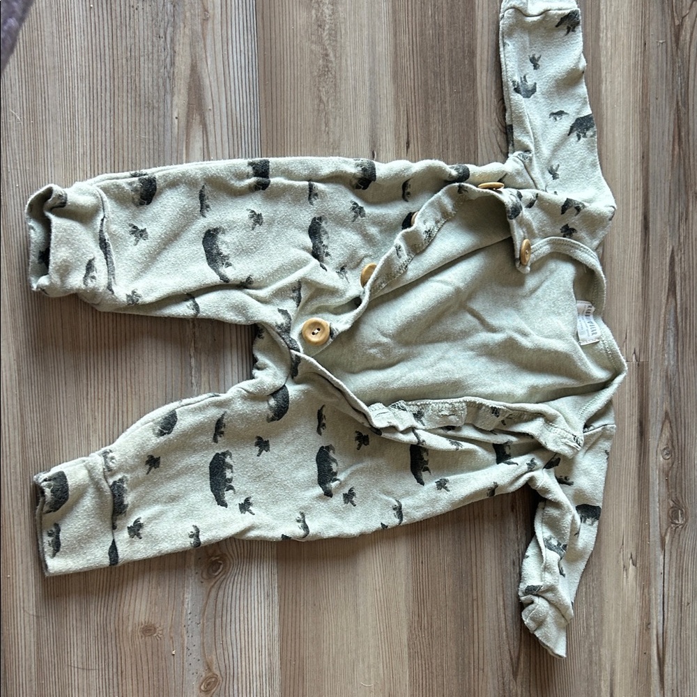 Adorable Whale Print Baby Onesie